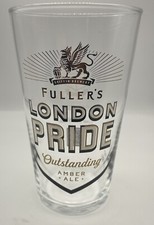2 X Very Rare Fuller's London Pride Ale Beer Bitter Pint Glases NEW CE