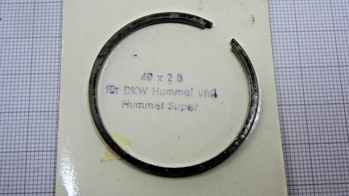Piston ring 40x2b dkw hummel - piston,