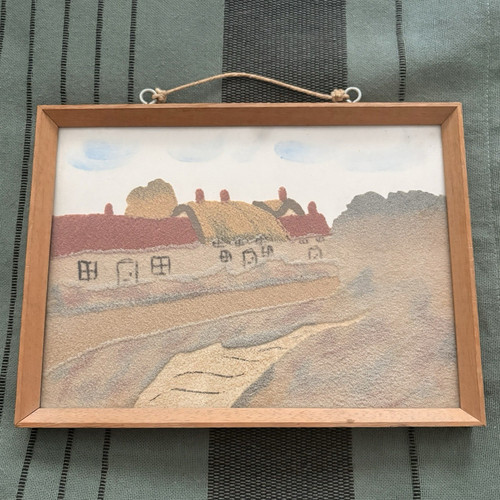 Vintage isle wight sand - vintage, of