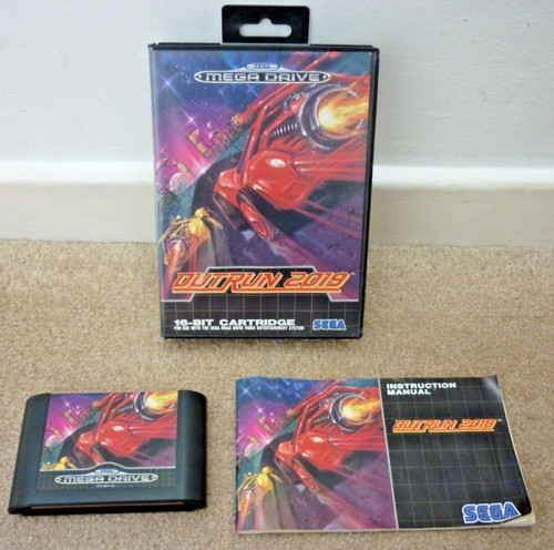 Sega mega drive game outrun - sega,
