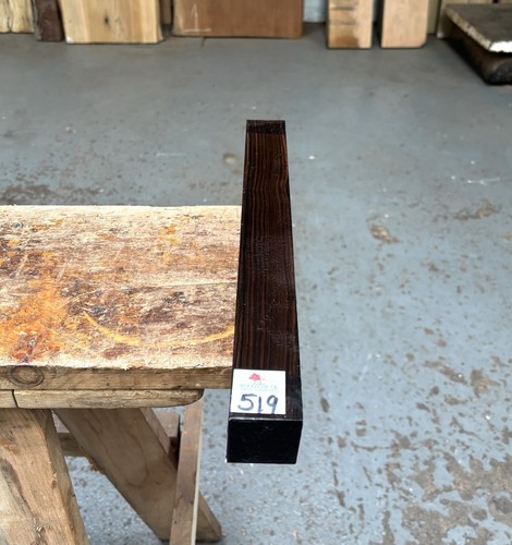 Macassar ebony turning blank - macassar,