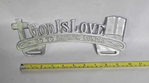 Cast aluminum god love - cast,