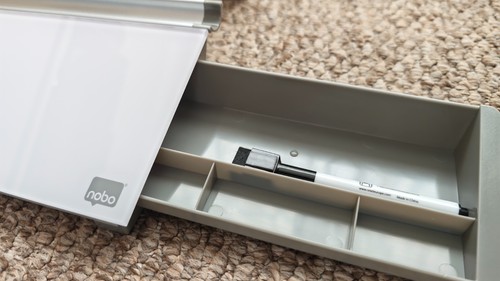 Nobo glass desktop whiteboard - glass,