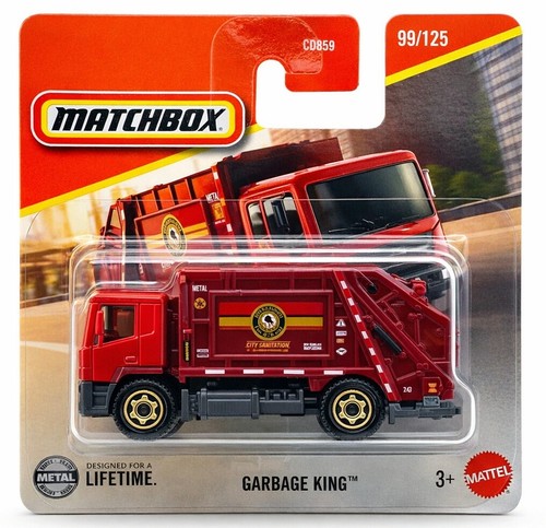 Matchbox garbage king new - matchbox,