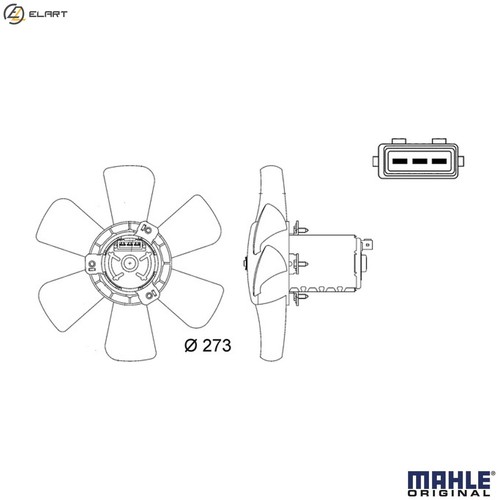 Fan engine cooling cff - cff, 000s