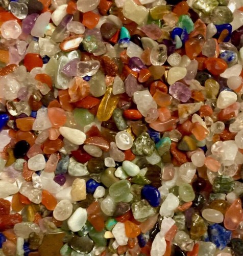 25gms gemstone tumbled hole - gemstone, no