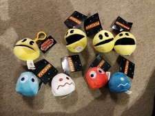 8x NEW Pac-Man Mini Clip-On