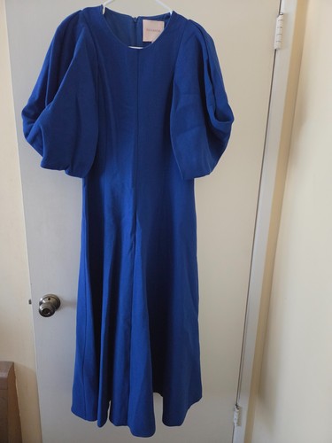 Roksanda blue puff dress