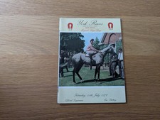1970 york races official - york,