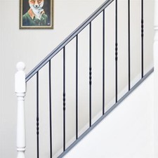 Set of 2 Black "Enfield" Stair
