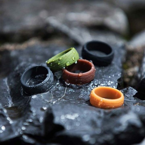 Silicone wedding ring band - silicone,
