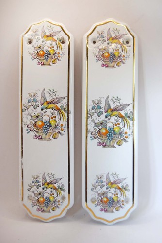 Vintage porcelain door finger - vintage,
