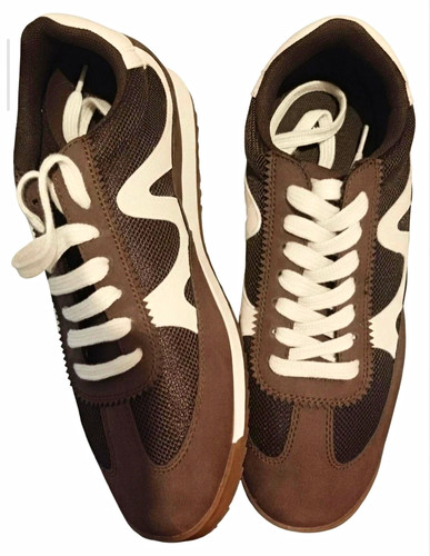 Women brown retro low - women's,