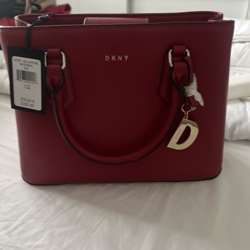 Dkny katie medium satchel red - katie,