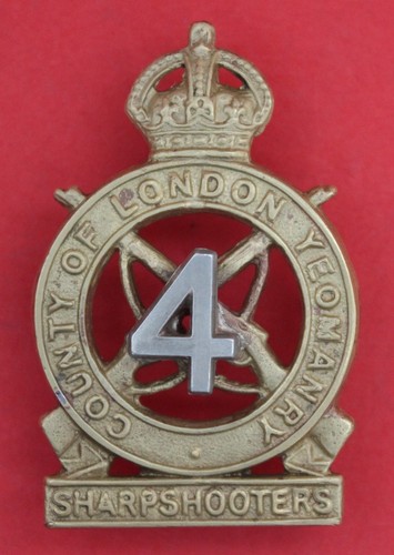 4th county london - county, yeomanry