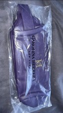Carolina Herrera wash bag in purple With Gold Hardware - Brand New, Still Packed