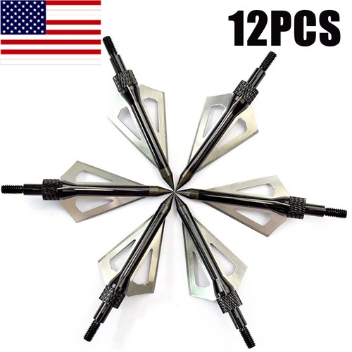 12pcs hunting broadheads - 12pcs,