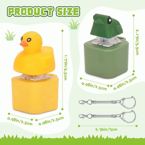 Key button frog - key, croaking