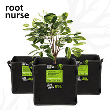 Root nurse square fabric pots - fabric,