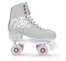 Rio Roller Script Quad Roller Skates Grey/Purple