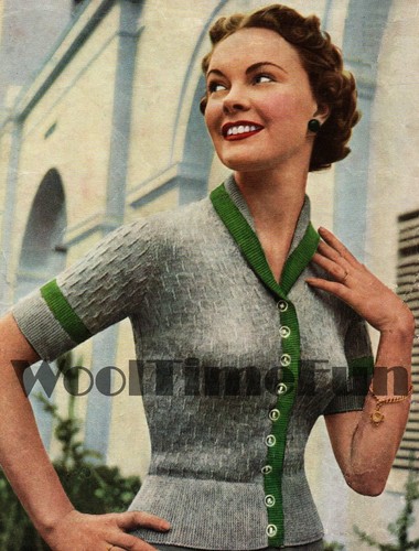 Knitting pattern vintage - knitting,