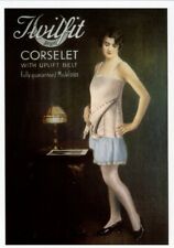 Underwear Corset Repro Advert Twilfit Corselet modern postcard Opie