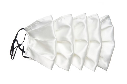 Satin silk face - satin, reusable