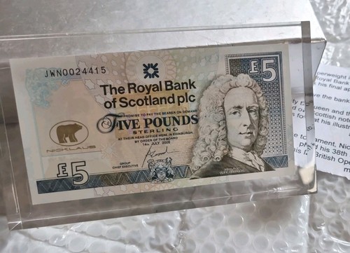 Rbs jack nicklaus - nicklaus, £5