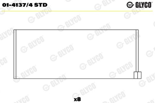Connecting rod bearing shell - connecting,