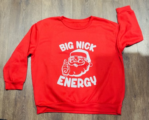 Santa big nick enery sweater - big,