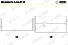Crankshaft bearing h1066 - crankshaft,