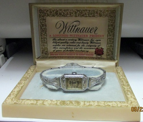 Art deco ladies filigree - ladies, watch