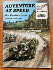 Adventures At Speed No. 1 Manual 1925 Bentley 4.5 Vscc Bugatti Wo Brochure Part