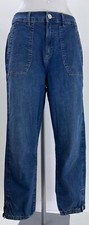 Ladies New Ex M&S Jogger Style 4 Pocket  Jeans Size  10 12 14 16 18 20 22 24