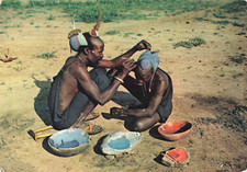 PREPARING FOR A TRIBAL DANCE