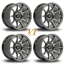 BDR 15" 8" .25 ET0 4x100 alloys fits Mazda MX5 MX-5 Eunos Drift low offset wide