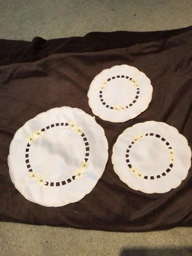 Set vintage embroidered - set,