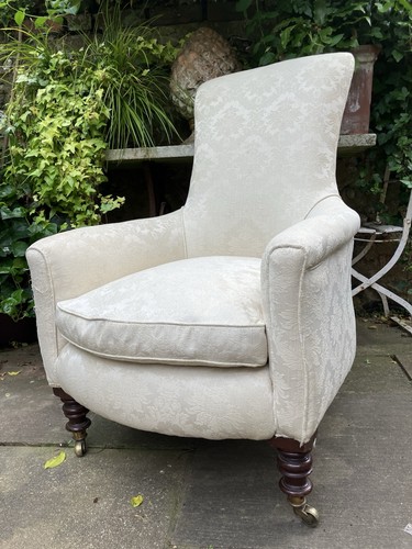 Antique 19th century armchair - antique,