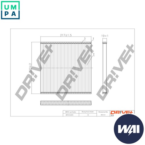 Filter cabin air - filter,