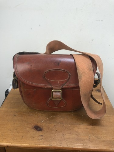 Leather cartridge bag vintage - leather,