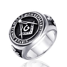 Masonic Ring Men Stainless