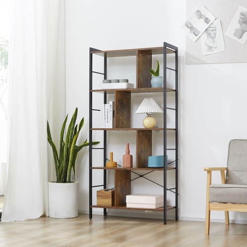 Homcom storage shelf bookcase - homcom,