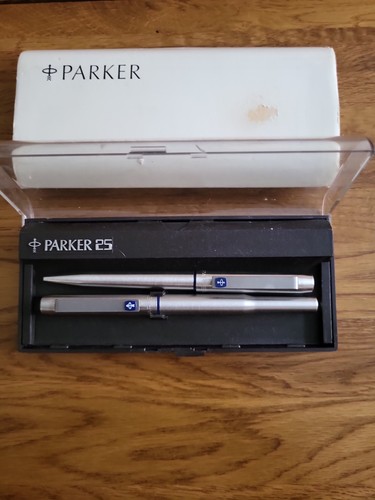 Vintage parker blue trim - parker,