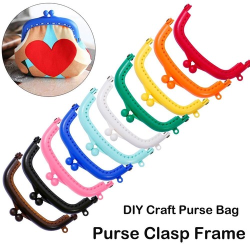 Plastic purse frame - plastic,