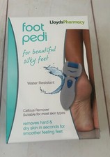 Lloyds Pharmacy Foot Pedi, removes hard & dry skin in seconds water resistant