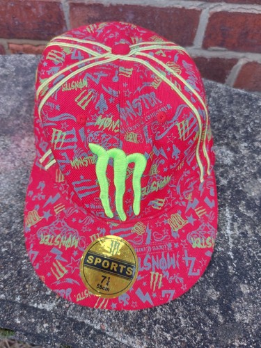 Monster energy red - energy, snapback