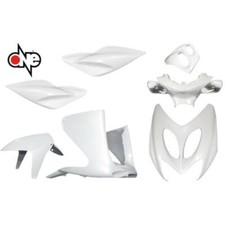 Kit Fairing 7 White Pearl Fairings for MBK Nitro for Yamaha Aerox '97'12