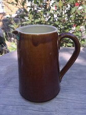 Vintage Denby Bourne Brown Lustre 1 Litre Jug In Good Condition