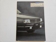 FIAT CROMA SALES BROCHURE 1987