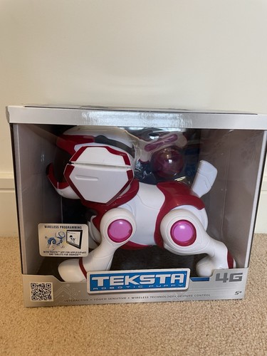 Teksta robot puppy pink - teksta,